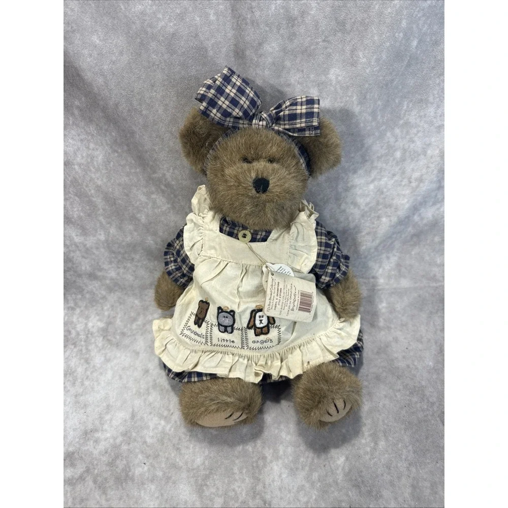 Vtg HTF Boyd's Bears Cheryl S. Grammykins 912664 Grandma Apron 12